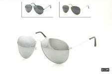 Aviator Style Sunglasses Metal Frames Dark Lenses Retro Sport Fashion Men Women