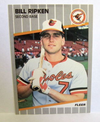 Billy Ripken 1989 Fleer F**K FACE ERROR MISPRINT Card#616!Orioles 2B Superstar