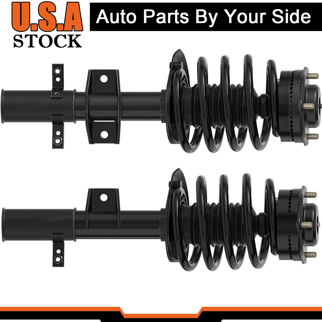 Monroe OEM Front Struts & Sway Bar For 2009-2020 Dodge Journey Lifetime Warranty