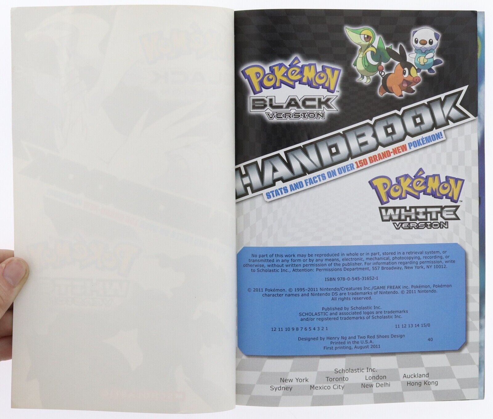 Pokemon, Black Version/Pokemon, White Version Handbook