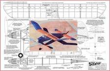 Model Airplane Plans FF : ARFA Senator 16" Sport Cabin Rubber-Powered