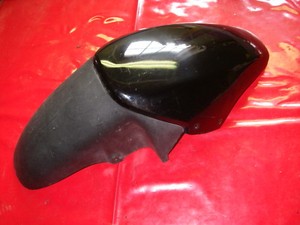 SCHUTZBLECH VORN SCHWARZ SCHÖN parafango mudguard garde boue BMW F650 Typ 169