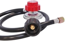 4 Feet Adjustable Propane High Pressure Gas Regulator BBQ Grill Wok Fryer Burner