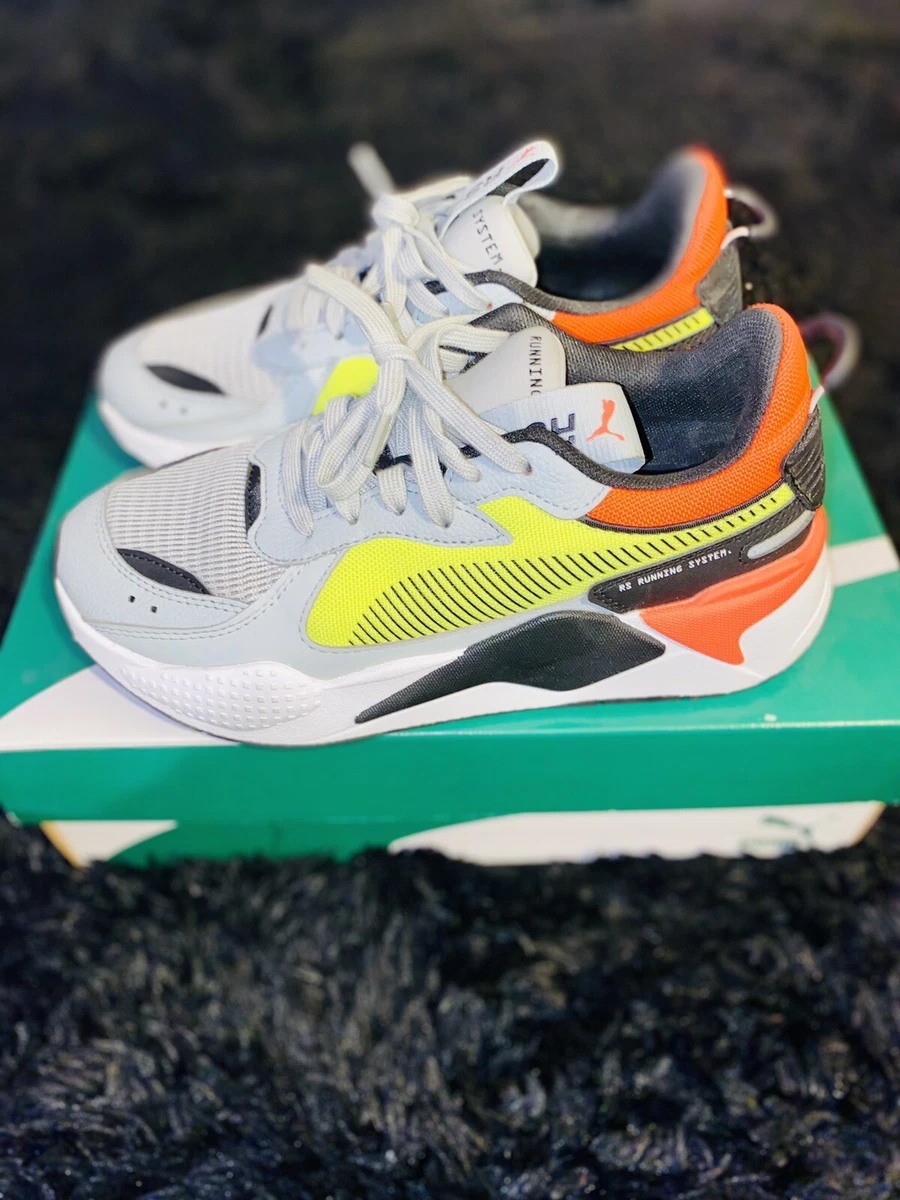 Puma rsx noir et jaune fluo outlet
