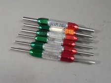 Mixed Lot of 6 Gage Pins and Handles Range .1940" to .3810" Go - No Go Gage