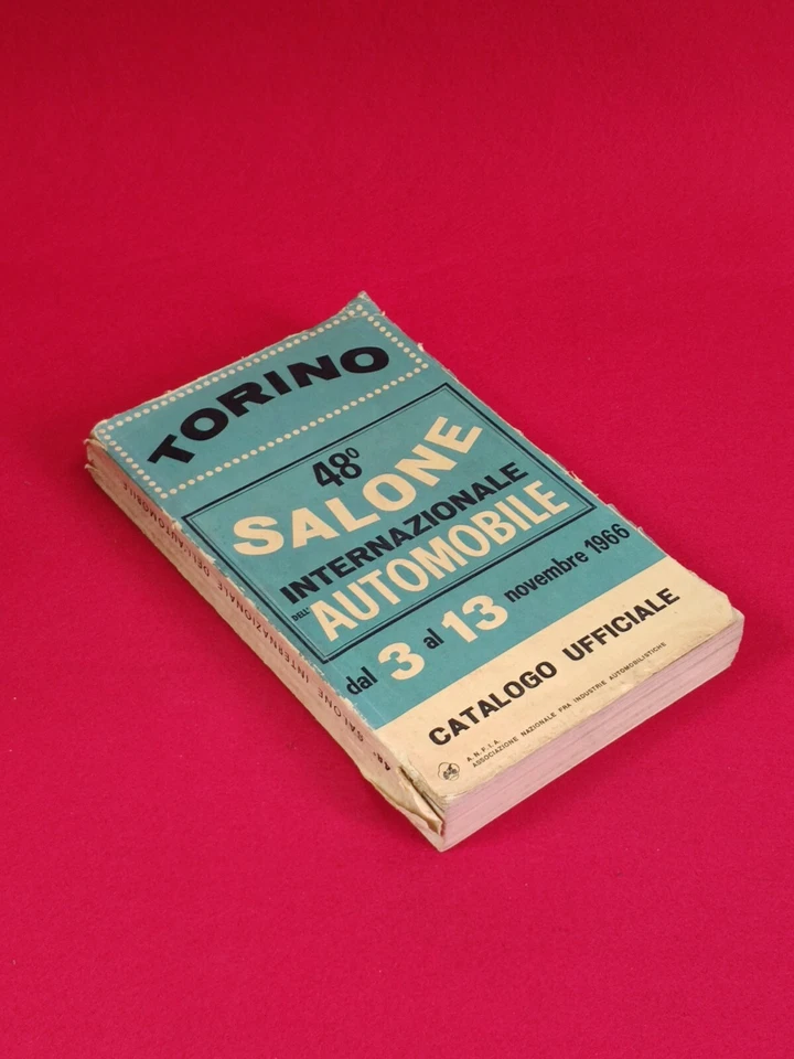 CATALOGO UFFICIALE 1966 48° SALONE AUTO TORINO AUTOMOBILE AUTOMOBILIA EPOCA 🔺🔺 - Immagine 3 di 4