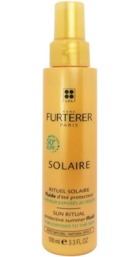 Rene Furterer Solaire Sun Protective Summer Fluid KPF 50+ Natural Effect 100ml - Picture 1 of 2