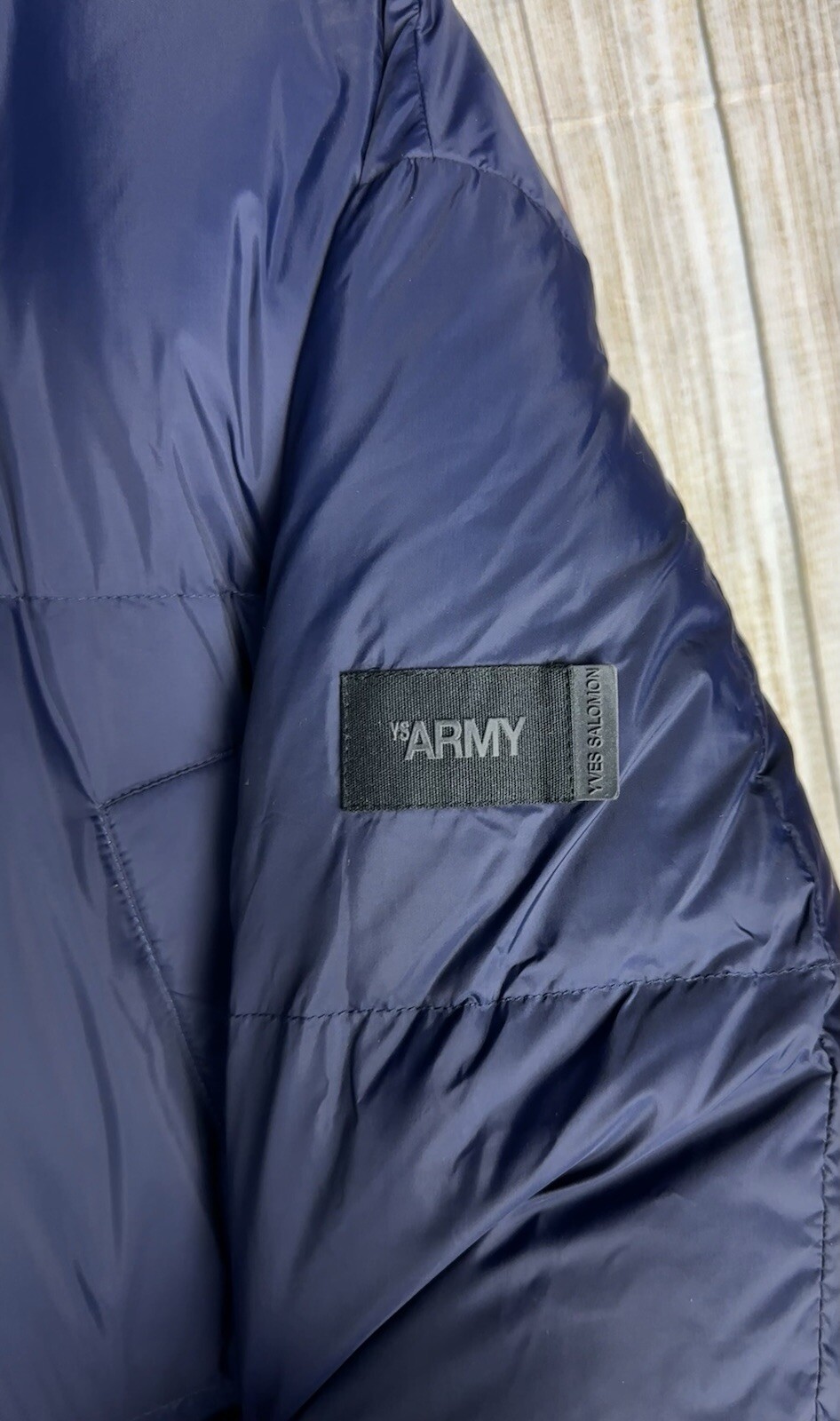 Yves Salomon doudoune reversibile puffer coat giacca 50 grande nuovo con etichette £795