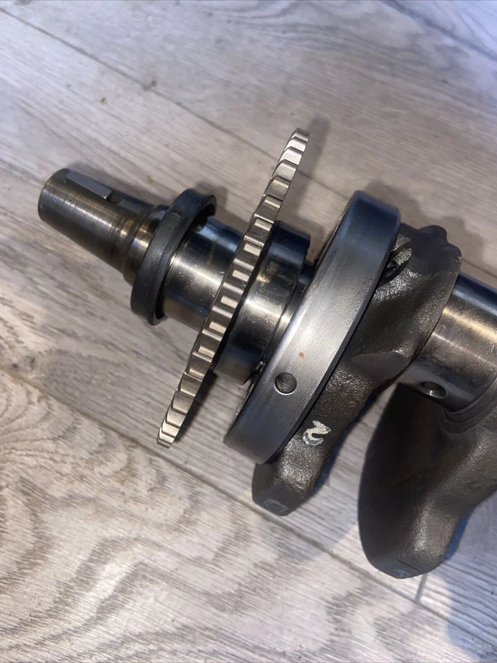 83 HONDA CM450E CM450 MOTOR CIGÜEÑAL CIGÜEÑAL EJE Foto 2 de 4