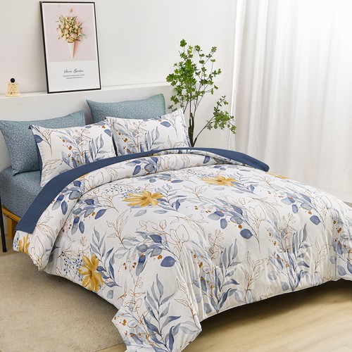 Bohemia Quilt Duvet Doona Cover Set Single Double Queen Super King Bed Christmas - Picture 151 of 206