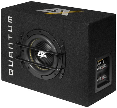 ESX QXB6 KLEINE Bassreflex Basskiste mit 16,5cm Subwoofer Bass 500W max.