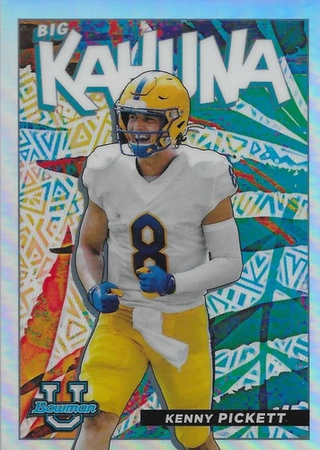 2021-22 Bowman University Kenny Pickett #TBK-5