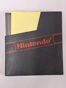 AIR FORTRESS NES Game Cartridge In Sleeve, manual, Original Box