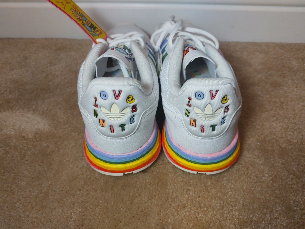 ya-ko♡ Adidas ZX 1K Boost Pride Love Unites Sneakers GW2418 Unisex
