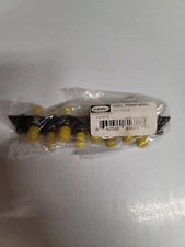 HUBBELL FSPST8 OPTICHANNEL FIBER OPTIC ADAPTER PANEL, 8 FIBER, ST, SIMPLEX