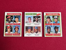 Topps "Rookie" Card Collection of (3) (Scarce/Vintage) Cubs / Mets