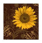 4 Motivservietten Servietten Napkins Tovaglioli Blume Sonnenblume (288)