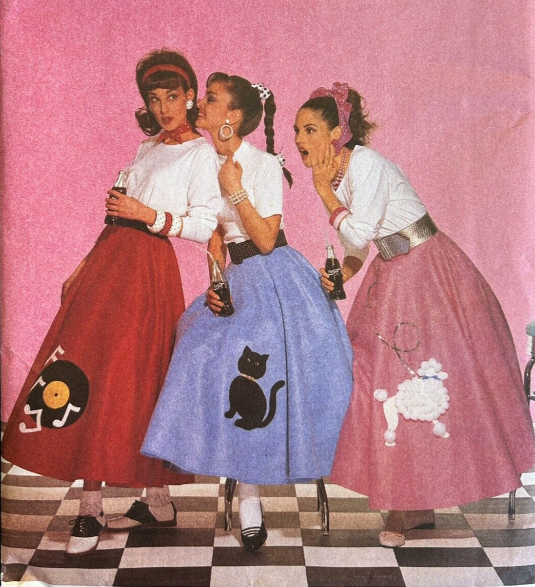 Poodle Skirt 50's Style For Women Poodle Skirt Costume Plus