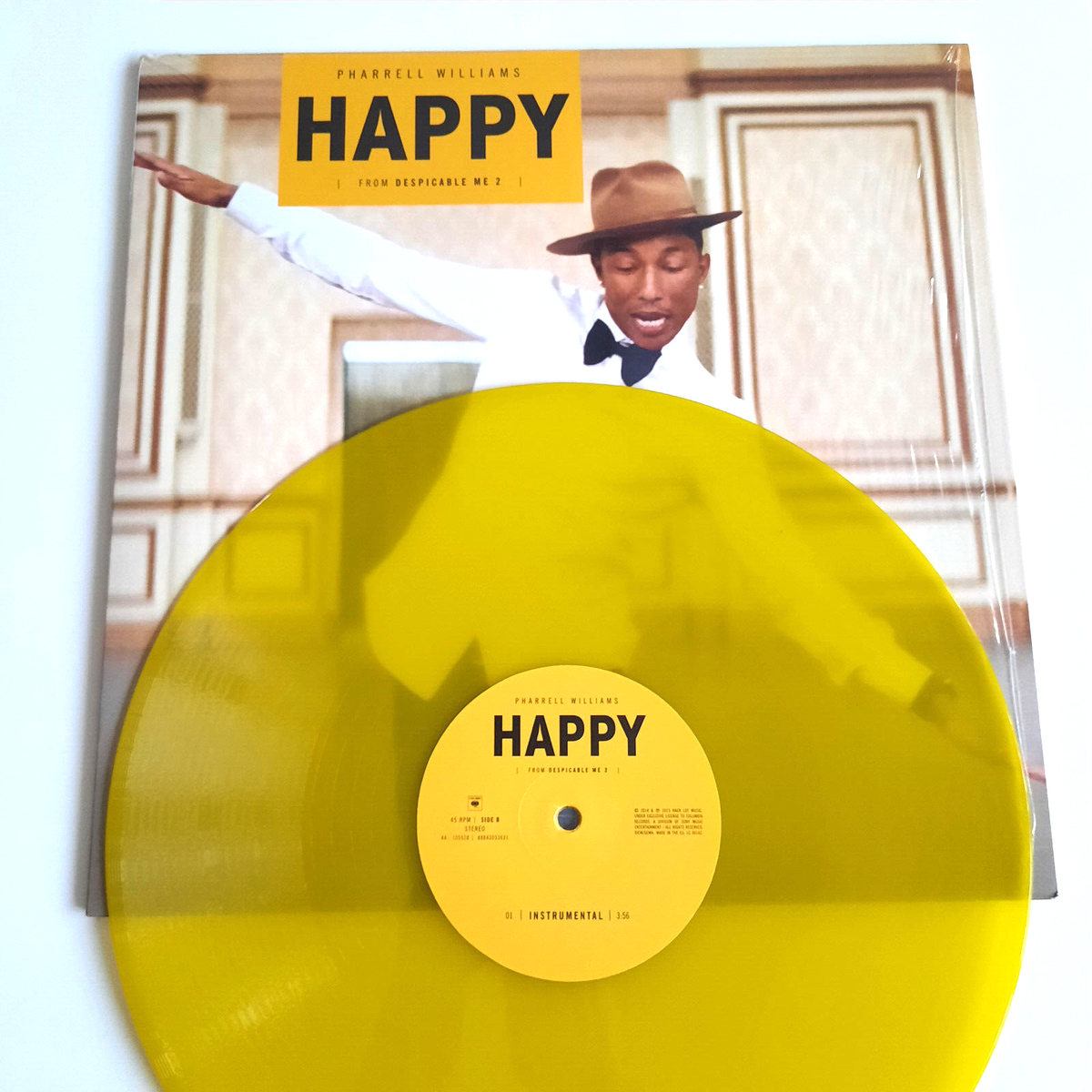 HAPPY PHARRELL WILLIAMS レコード Pharrell Williams –Happy 12