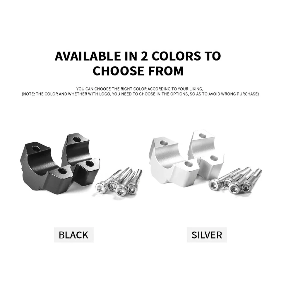 1 1/8" Offset Handlebar Mount Adapter Riser For YAMAHA XSR900 MT09 FZ09 15-20 - Image 4 of 4