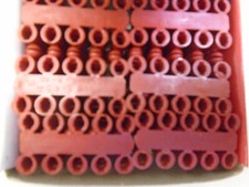 Universal Red Plastic Wall Plug Drill Sz 5.5-6 Screw Sz 6-10 Pack size 1 to 200