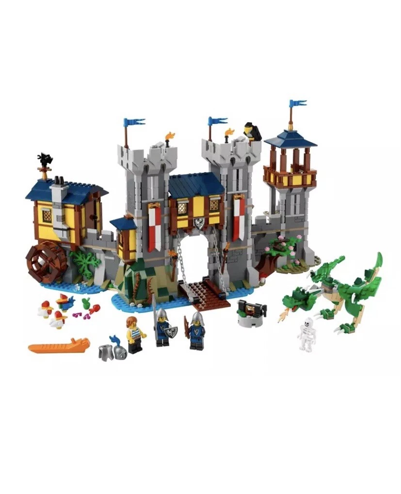 LEGO Creator 3-in-1 Medieval Castle, set 31120 - NEW, Factory Sealed