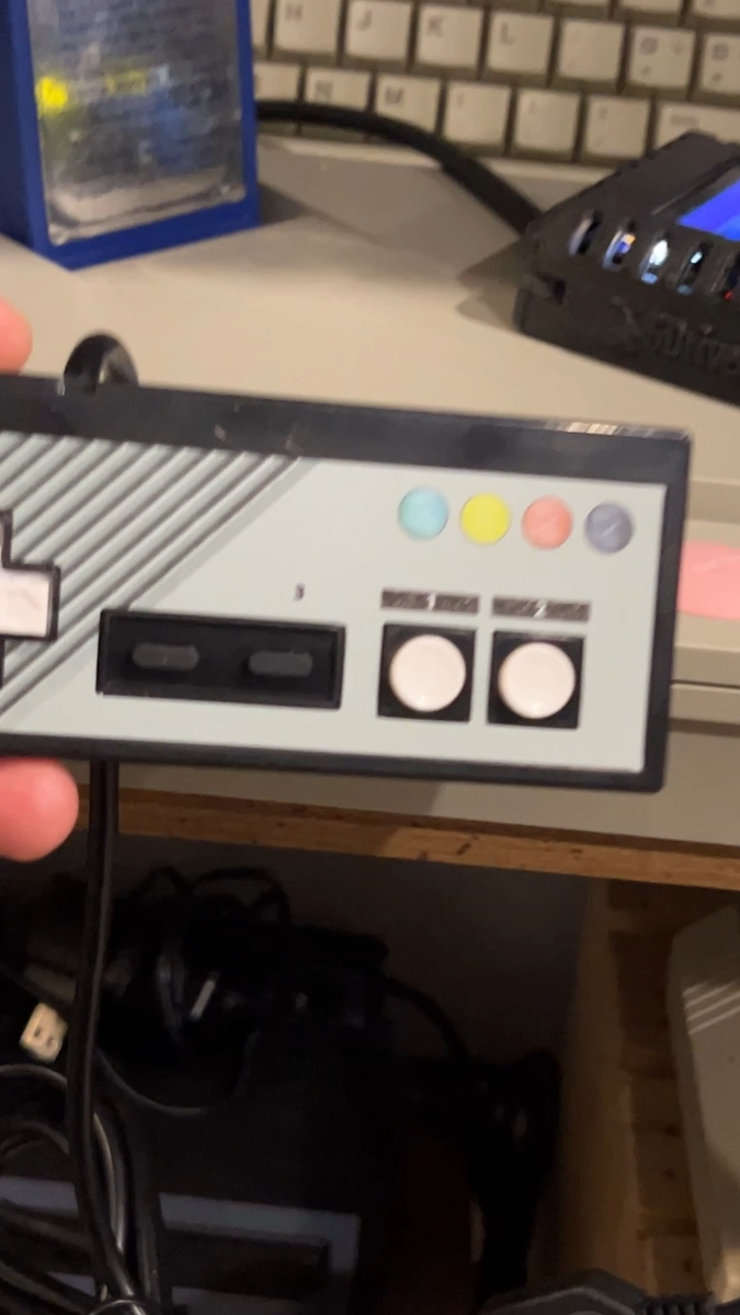 Atari 2600 XE XL ST 800 400 Sega Amiga Joy2b+ Controller Joystick