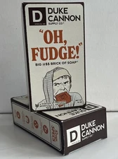 Duke Cannon Supply Oh Fudge! Big A** Brick Of Soap 10oz Christmas Story Ralph X2
