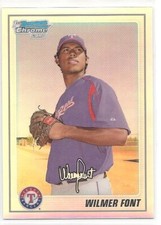 2010 Bowman Chrome Prospects *Refractor* #BCP87 Wilmer Font - Serial #/777