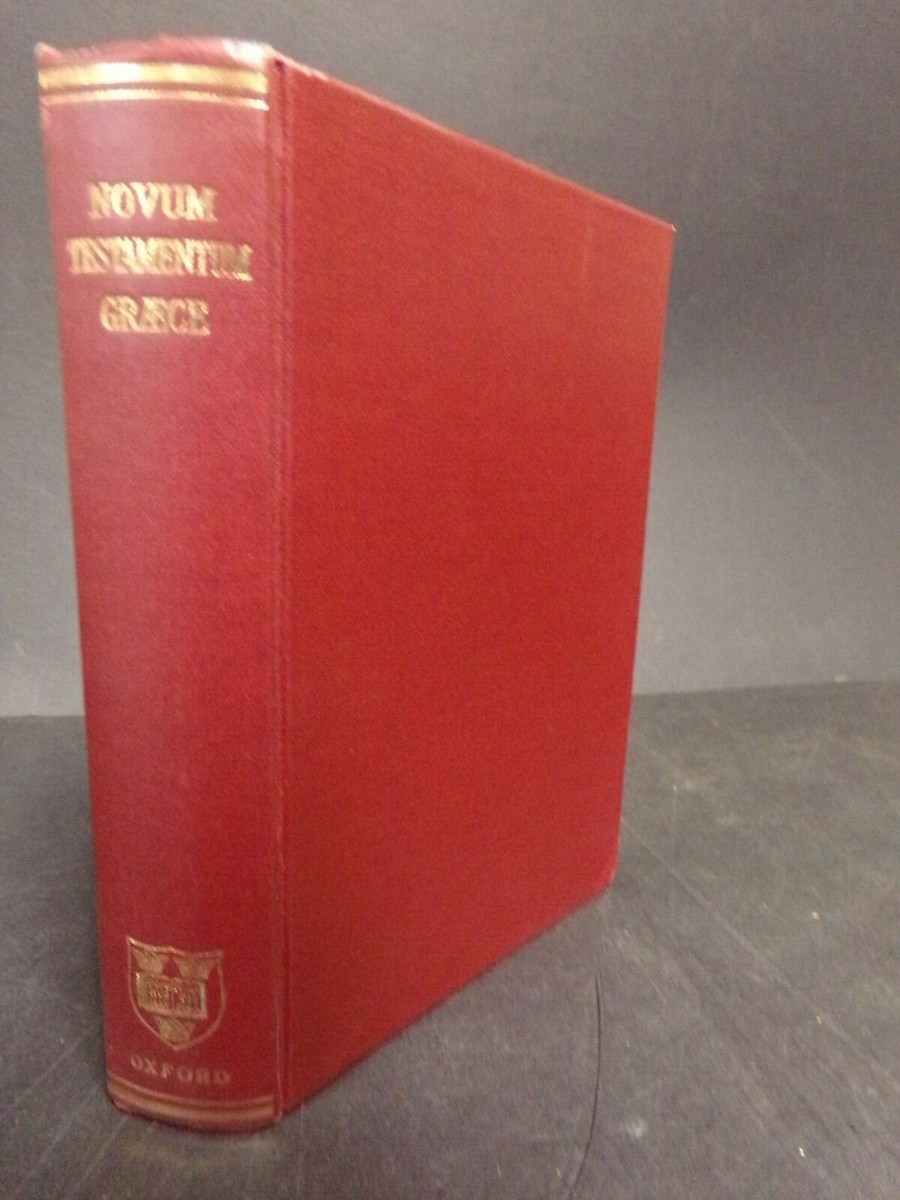 1966 Greek New Testament by Alexander Souter. Printed by Oxford