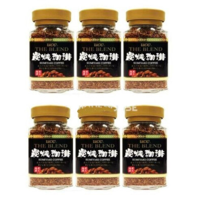 *6 BOTTLES* NEW UCC SUMIYAKI INSTANT COFFEE ''THE BLEND'' (90g)
