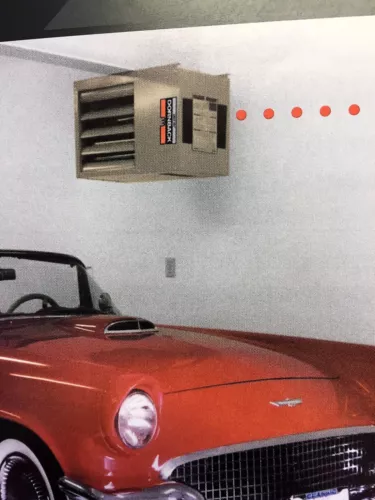 GARAGE HEATERS Natural or LP Gas FURNACE SHOP UNIT 60,000 BTU Made USA