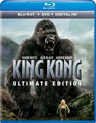 King Kong - Ultimate Edition (Blu-ray + DVD + Digital HD) - Blu-ray - GOOD