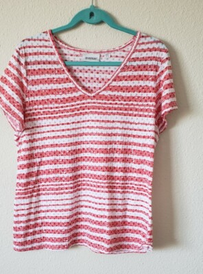 Avenue Women's  Shirts Stars and Stripes Red/white  size 14/16