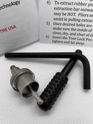 Tour Lock Pro Weight Complete Tool Set Grip Modifier,Rotary & Wrench w/ manual