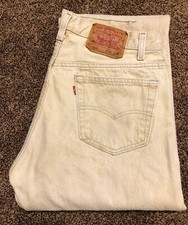 Levis 501 34X36 BEIGE jeans Early '90s Made in the USA EXCELLENT 25-30 YRS OLD