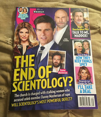 US WEEKLY MAGAZINE September 2 2019 The End Of Scientology? Brad Pitt Gwen Blake