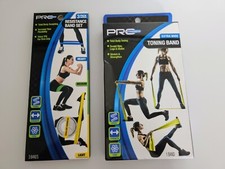 3 Pack Resistance Band Set with 1 Extra Wide Toning Band for Toning  Sculpting