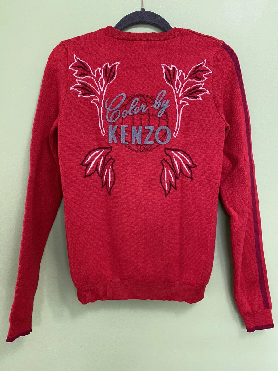 Authentic Kenzo Red Dragon Women Sweater Size XS Color By Kenzo eBay