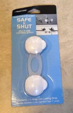 Parent Units Safe & Shut Multi Use 4" Locking Strap NEW factory sealed