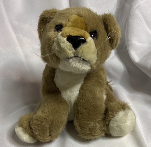 K & G Pacific Lion King Lion Cub Plush Soft Toy Small (10 in) Washable 9024 