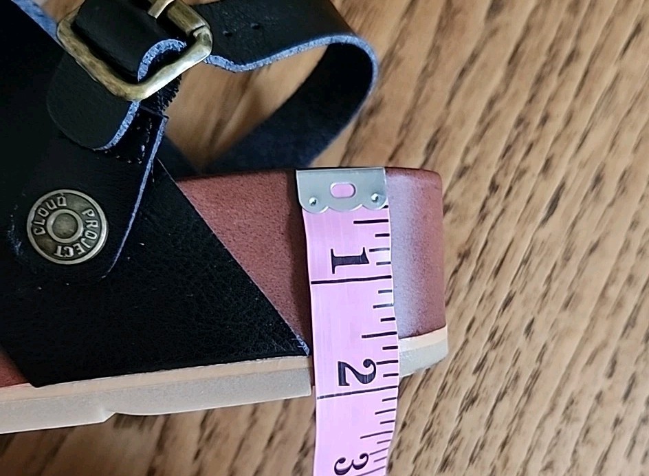 project cloud  Open- Toe  Platform sandals Size 7… - image 10