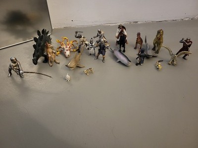 Großes Ritter- & Tier-Set (z.B. Schleich) -21 Teile  Gebraucht