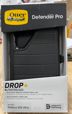 #ad OtterBox Defender Pro Series Case With Clip for Samsung Galaxy S24 Ultra Black $24.00