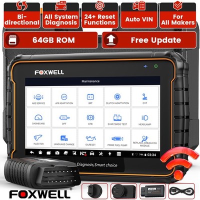 FOXWELL GT60 All System OBD2 Scanner Bidirectional Tool ABS EPB SAS TPMS DPF