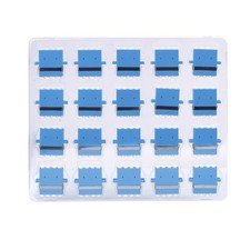 Fiber Optic Coupler, LC/UPC 4 Channels Connector with Mount Panel 20PC