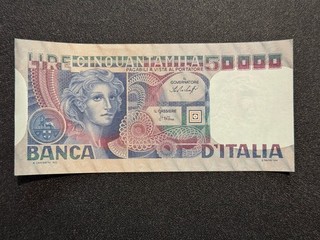 50000 LIRE VOLTO DI DONNA 20 06 1977 BI79A SPL REPUBBLICA ITALIANA BANCONOTA
