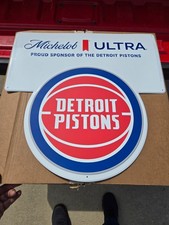 ultra detroit pistons sign....fast Free shipp...