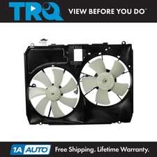 Trq Radiator Dual Electric Cooling Fan W Reservoir For 04-05 Toyota Sienna Trq Radiator Dual Electric Cooling Fan W Reservoir For 04-05 Toyota Sienna