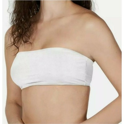 JENNI Women's Bandeau Bra Tube Top Removable Straps soft lightweight XL NEW